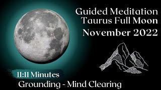 Guided Meditation Full Moon & Eclipse November 2022 