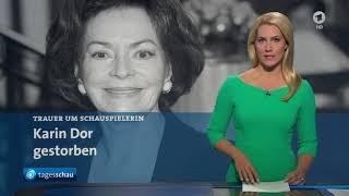 Karin Dor † - Tagesschau