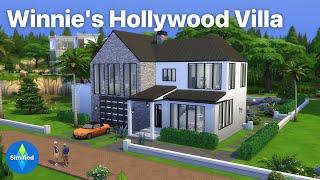 Winnies Hollywood Villa  The Sims 4 Speed Build