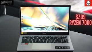 Acer Aspire 3 REVIEW - $399 Ryzen 7000 Series Laptop