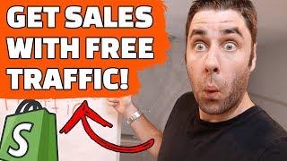 How To Make Money With Shopify Dropshipping And FREE Traffic 2019