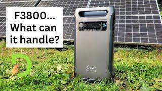 ANKER SOLIX F3800 EV Charging and Home Backup Testing and Review