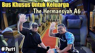 THE HERMANSYAH A6 Keliling BALI naik BUS ‼️  Wawancara Mas Anang ⁉️  #Part1