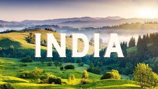 INDIA 4K - Scenic Relaxation film with Deep Piano Music  Healing music for stress relief