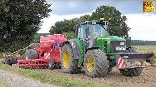 Raps drillen -John Deere 7530  Horsch Pronto 6 AS -Precision Farminggermans farmer sow rapeseed