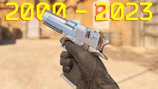 Desert Eagle Evolution in Counter Strike  2000-2024