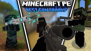 Best Realistic and Survival Gun Addons For MCPE 1.20+