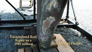 Sailboat keel repair