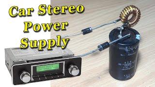 DIY Power Supply for Car Audio Devices  No Engine Noise