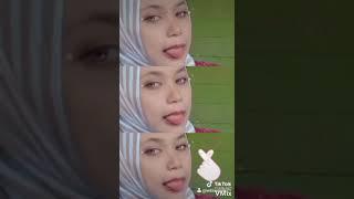 Tiktok mamah muda cantik  hijab gunung gede