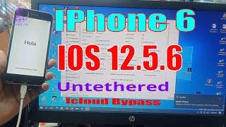 iPhone 6 iCloud Bypass 2023 iOS 12.5.6 Free Untethered iCloud Bypass 2023