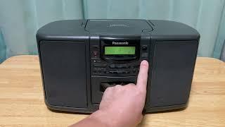 Panasonic　ＣＤラジカセ　RX-DS303