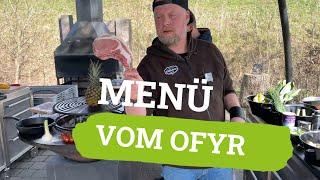 Menü vom OFYR  OFYR TablO  Feuerplatte