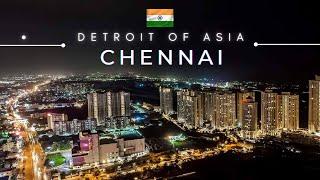 Chennai 4k drone view  Detroit of Asia  Explore Chennai  Explore the world