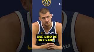 Jokic misses his horses already