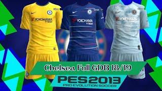 PES2013 - New GDB Kits Chelsea Fc 201819