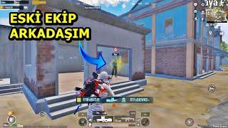 ESKİ EKİP ARKADAŞIMLA KARŞILAŞTIM BU MAÇ KAÇMAZ  LİVİK & ERANGEL  SOLO SQUAD PUBG MOBİLE