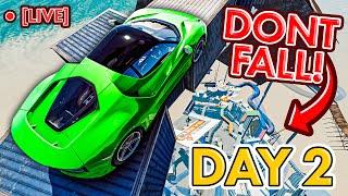 DAY 2 LIVE  Completing The HARDEST BeamNG Map  Donate $30 To Reset Me  BeamNG Drive