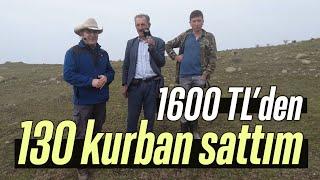 1600 TLden 130 Kurban Sattım - Küçükbaş Dünyası