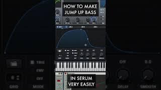 Super quick Serum Jump Up bass #shorts #dnb