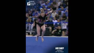 Oregon State’s Jade Carey wins third straight Pac-12 Gymnast of the Week award