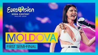 Natalia Barbu - In The Middle LIVE  Moldova   First Semi-Final  Eurovision 2024