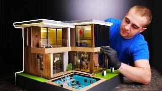 CASA IN MINIATURA FAI-DA-TE CON MATTONCINI E CEMENTO di 5 Minuti Creativi