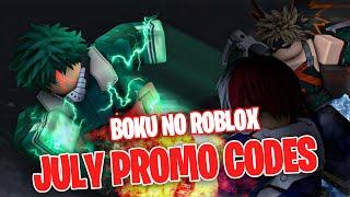 All *NEW* WORKING Boku No Roblox Remastered Codes JULY 2021