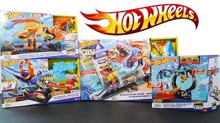  HOT WHEELS CITY SETS 2024 Toys Unboxing Trex Chomp Down Bat Loop Attack & More  Konas2002 2002