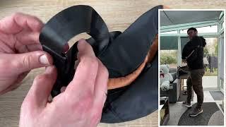 HSHRISH Bauchtasche Damen Gürteltasche Männer Bauchtasche Brust Tasche Unboxing & Anleitung