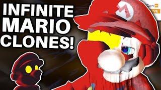 What if INFINITE Cosmic Clones Were Spawned in Super Mario Galaxy 2?