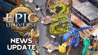 Universal Epic Universe News Mega Update — MULTIPLE ANIMATRONICS NEW RIDE DETAILS & SIGN PERMITS