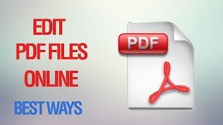 Edit PDF Online  PDF Editor Online Best One