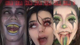 Lil Darkie - HAHA  Scary TikTok Compilation   Look at me i put a face on wow 