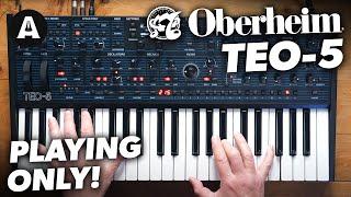 Oberheim TEO-5 Analog Synthesizer - Playing Only