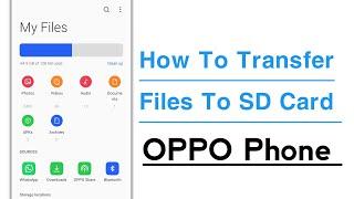 How To Transfer Files To SD Card in OPPO