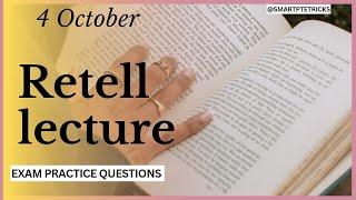 PTE Retell Lecture Challenges You Need to Overcome in the Next 60 Days