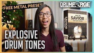 BEST ONE YET Drumforge Savior Demo & Review Free Preset  Compared to Drumforge Bergstrand