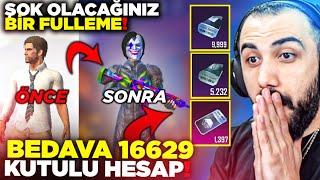 16629 BEDAVA PARÇA  OYUN BAŞINDAN BERİ KUTU BİRİKTİREN BİR HESAP ŞOK OLACAKSINIZ  PUBG MOBILE