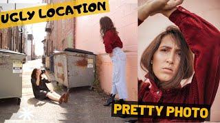 Ugly Location Photoshoot Challenge  3 Places for Portraits
