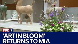 Art in Bloom features floral designs accompanying works of art at MIA