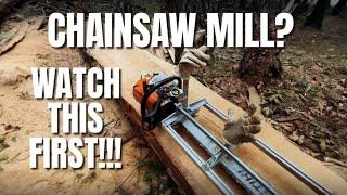 WATCH THIS BEFORE BUYING A CHAINSAW MILL