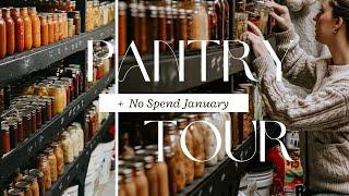 Full Homestead PANTRY TOUR  Canning + Dry Goods Pantry