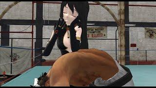 seductive MMD Mixed Fight