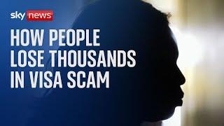 Visa scam The people paying for visas for jobs that dont exist