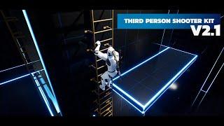 Third Person Shooter Kit v2.1 - New procedural ladder for incoming update