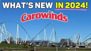 Whats NEW At Carowinds In 2024