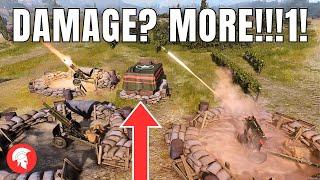 MORE DAMAGE11 - Company of Heroes 3 - Wehrmacht Gameplay - 4vs4 Multiplayer - No Commentary