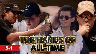 WSOP Top 100 Hands of All Time  5-1  Phil Hellmuth Matt Affleck Scotty Nguyen & Chris Moneymaker