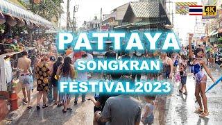 Songkran 2023 Water festival in Pattaya  soi7 soi8  april  2023 Thailands wildest holiday partiesn